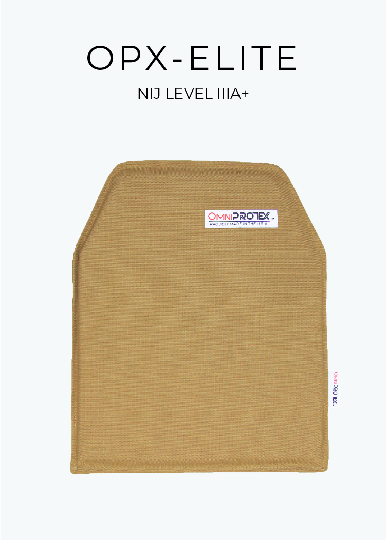 OPX-ELITE Soft SAPI Armor IIIA+ | NIJ .06 Certified